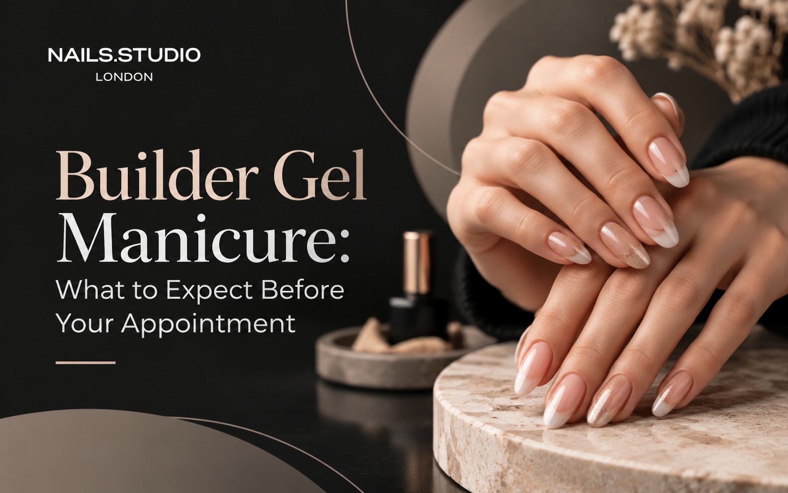 Builder Gel Manicure - Nails Salon in London